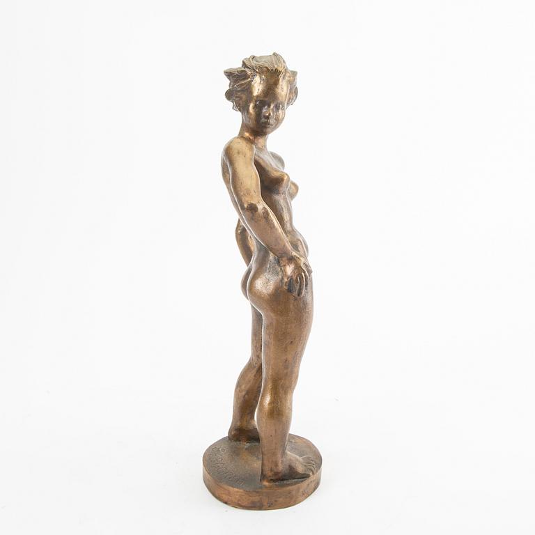 Sigge Berggren, a signed bronze sculpture.