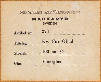 SPEGEL, Glasmäster Markaryd, 1960-tal.