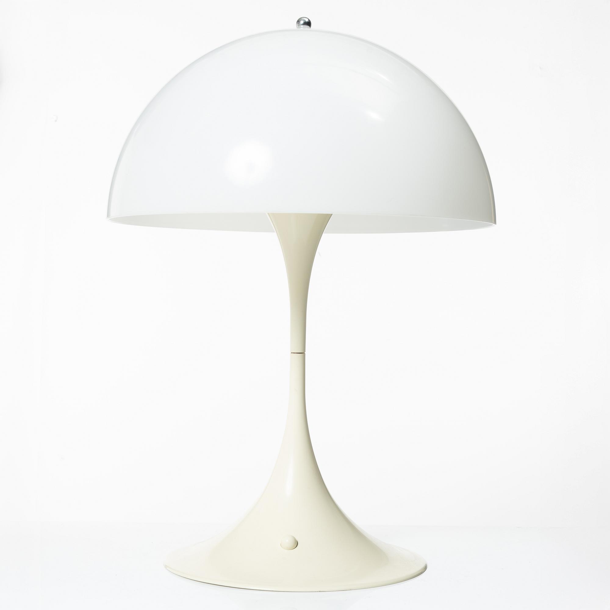 Verner Panton, table lamp, "Panthella", Louis Poulsen, Denmark.