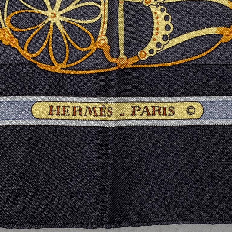 Hermès, scarf, "Les Muserolles".