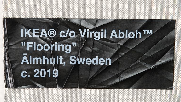 Virgil Abloh, matto, "Markerad", IKEA. Noin 200x90 cm.