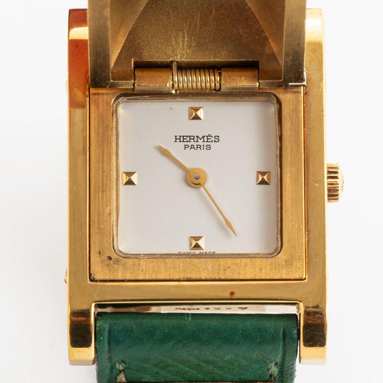 Hermès, Medor, wristwatch, 23 mm.