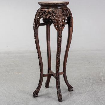 A Chinese wooden stand, 20th century.