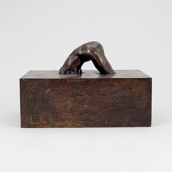 SACHA SOSNO, skulptur, brons, signerad, EA 7/11. Daterad 85.