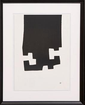 Eduardo Chillida, serigraph printed signature.