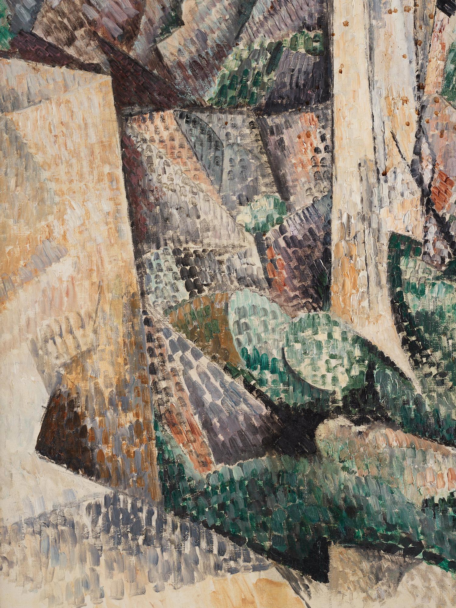 Isaac Grünewald, "Stora stenbrottet II, Cassis".