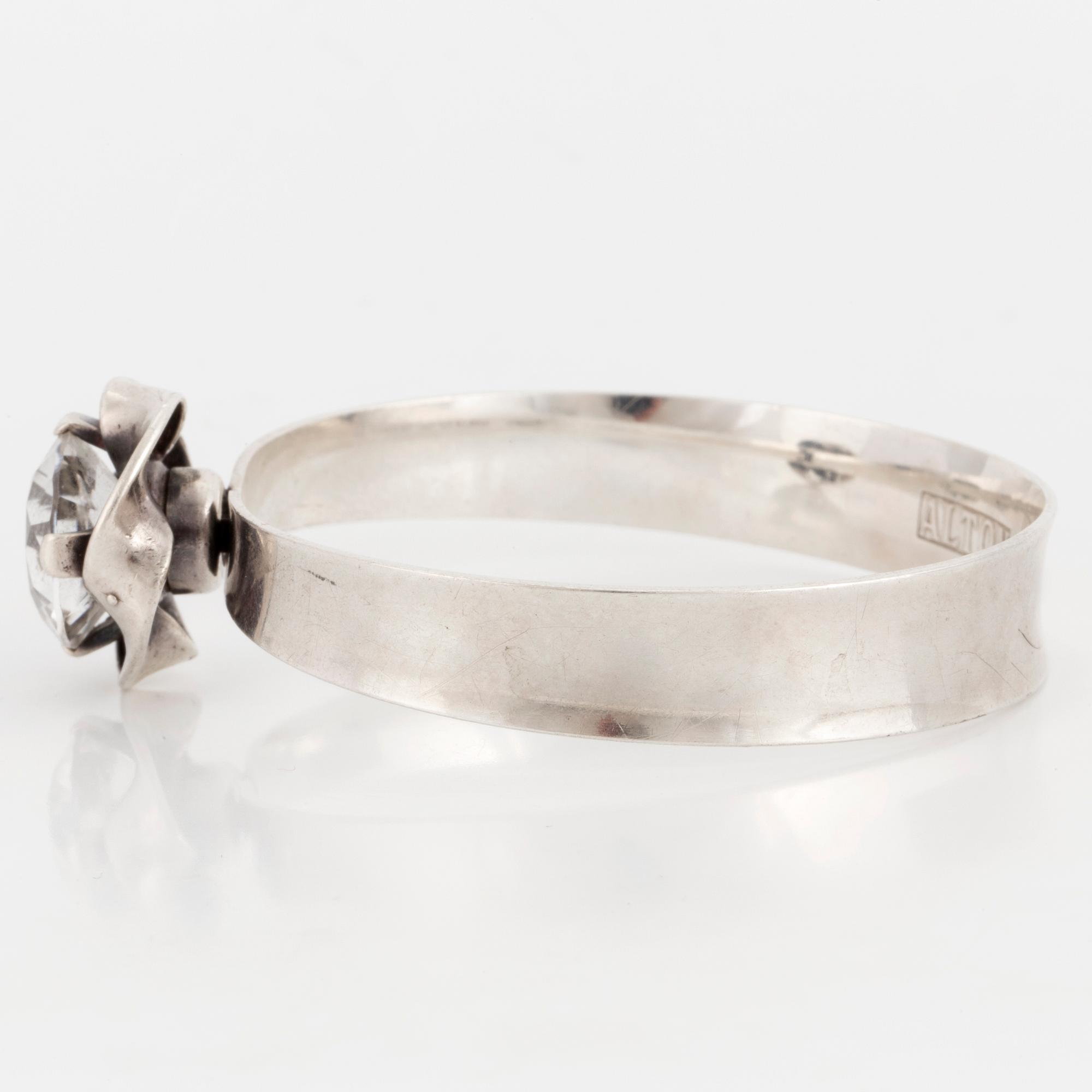 ALTON, Armring med bergkristall.