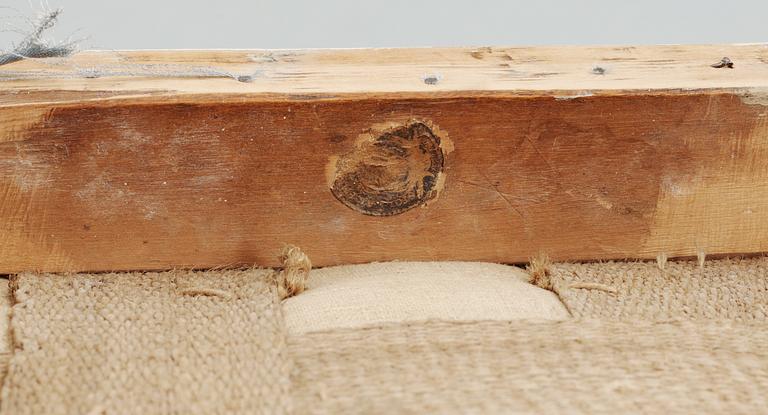 A pair of late 18th century Gustavian stools.