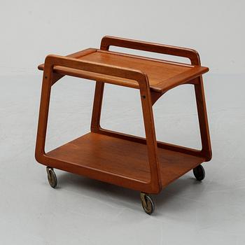 A teak drinks trolley, Sika Möbler, Denmark, 1950's/60's.