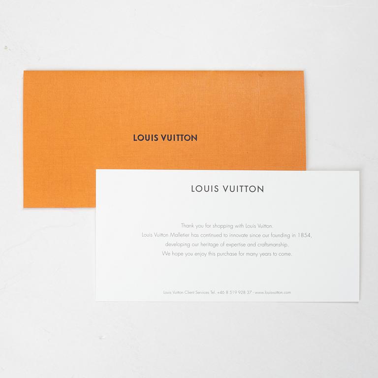 Louis Vuitton, a twill silk scarf.