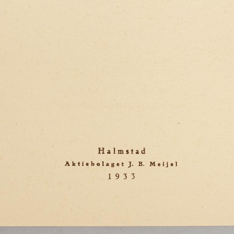 Exhibition catalogues (24), Halmstadgruppen. Various exhibitions 1931-1986.