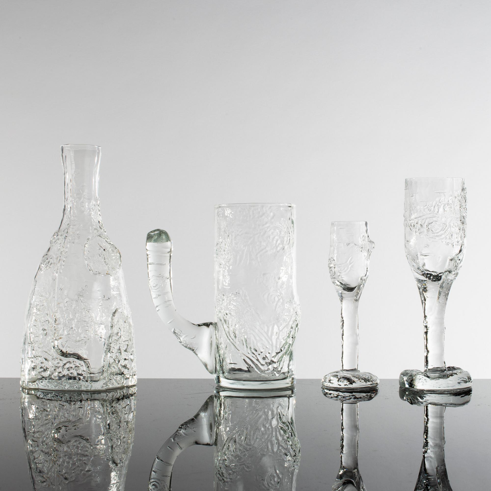 GLASSERVIS, 11 delar, Eugen Montelin, Reijmyre, 1900-talets andra hälft.