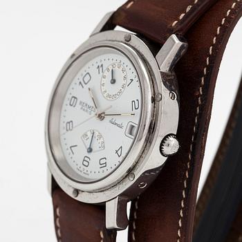 Hermès, Clipper Automatic, wristwatch, 36 mm.