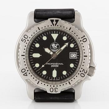 Poseidon, "Tre Kronor", wristwatch, 42 mm.