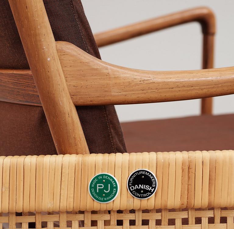 OLE WANSCHER, karmstolar, ett par "Colonial Chair, PJ 149", Poul Jeppesen, Danmark.