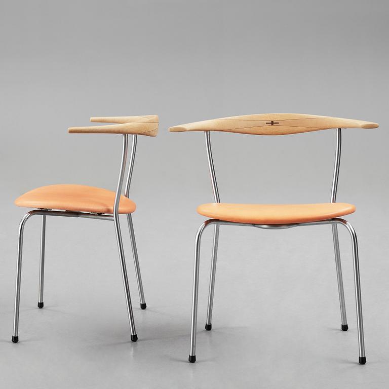 Hans J. Wegner, stolar, 10 st "JH-701", Johannes Hansen, Danmark.