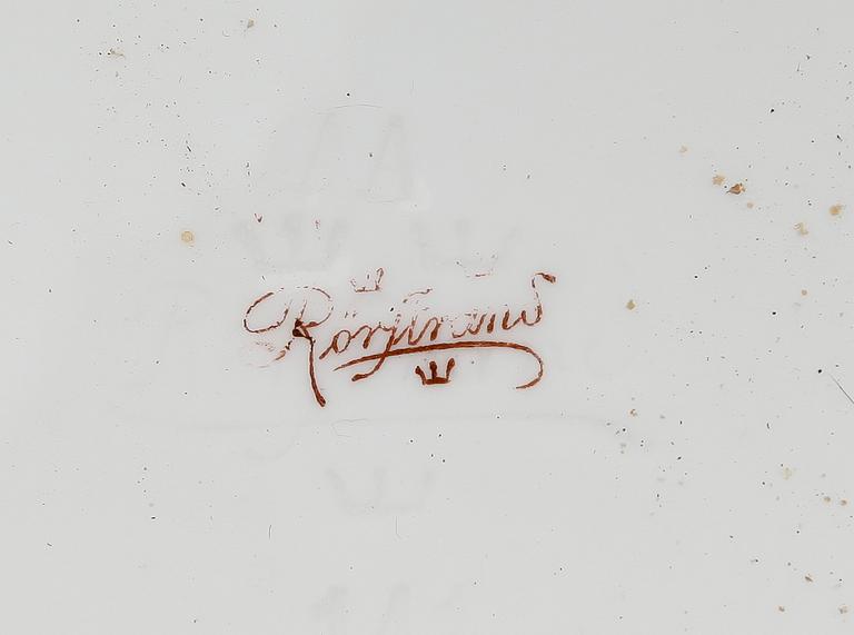 MATSERVIS, ca 252 delar, porslin, Rörstrand, omkring år 1900.