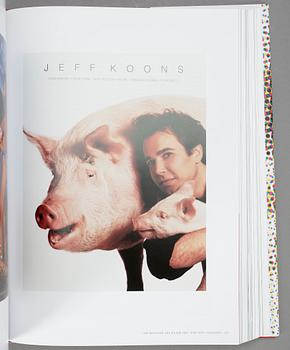 JEFF KOONS, bok med teckning, "La superstar du Post-Pop", signerad och daterad 4/13/04.