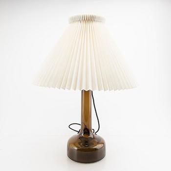 Bordslampa Holmegaard för Le Klint, modell 343, 1900-talets senare del.