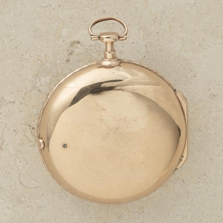 JACOB KOCK, (1737-1805) Stockholm, pocket watch, 56,5 mm,