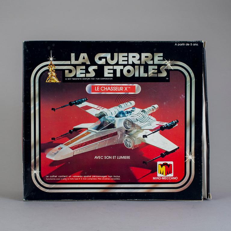 STAR WARS, X-Wing fighter i förpackning, Miro-Meccano, 1978.