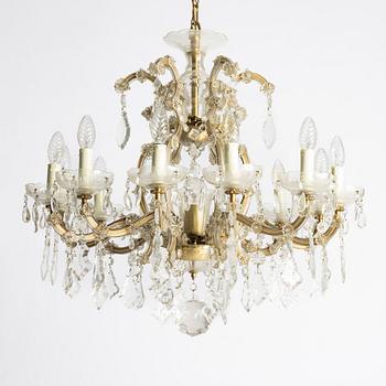 Ljuskrona, venetiansk stil, 1900-tal.