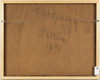 Malte Nyberg Tolf, Utan titel, XII.