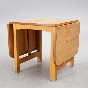 Nils Göran Gustafsson, a drop-leaf table, 'Björka', Stolab, 1987.