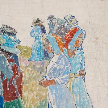 Carl Wilhelmson, Studie till "Midsommarafton".