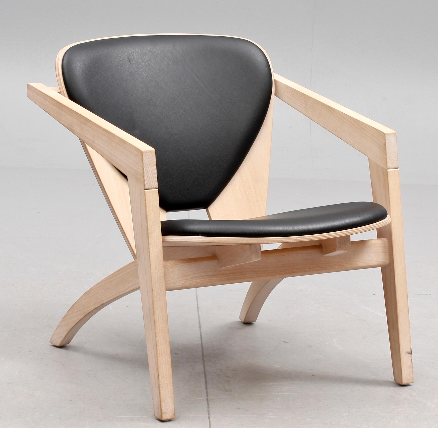 FÅTÖLJ, GE 460, "Butterfly", Hans J Wegner för Getama.