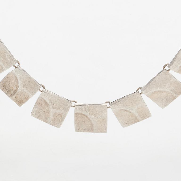 Björn Weckström, collier, Galaktiska toppar, silver, Lapponia 2006.