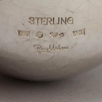 REY URBAN, tumlare, sterlingsilver, Stockholm, 1973.