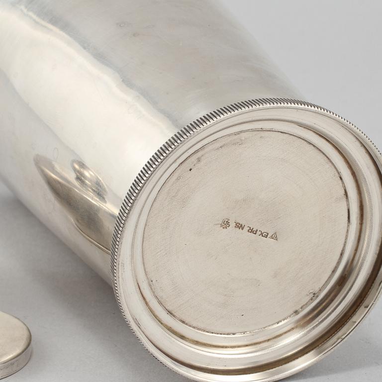 SHAKER, nysilver, art deco, 1900-talets andra kvartal.