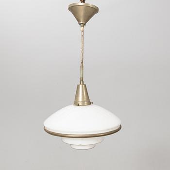 Otto Müller, ceiling lamp, "Sistrah pendant", Megaphos, first half of the 20th century.