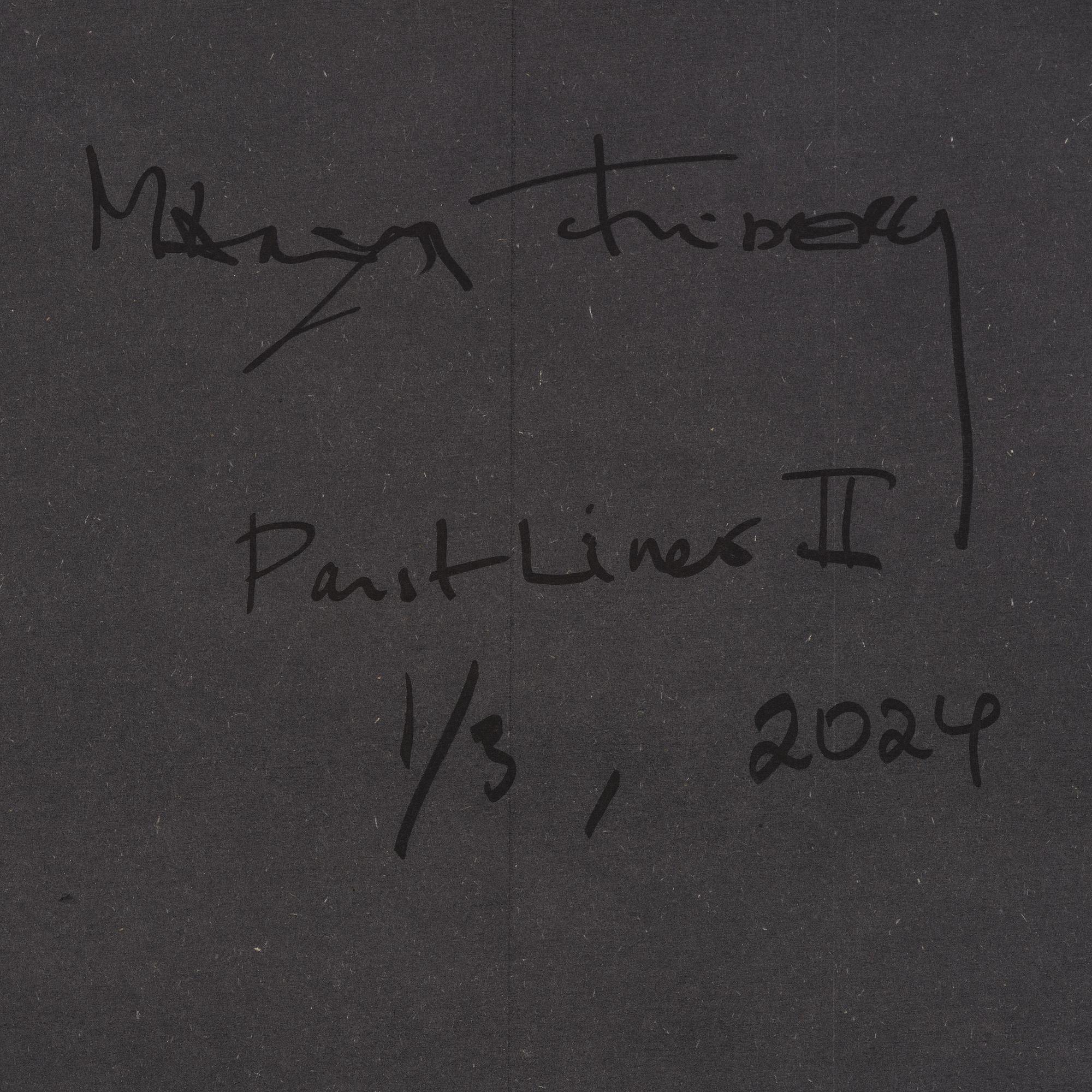 Maria Friberg, "Past Lines II",2018.