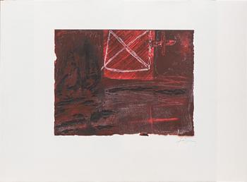 ANTONI TÀPIES, carborundum, signerad och numrerad 24/75.