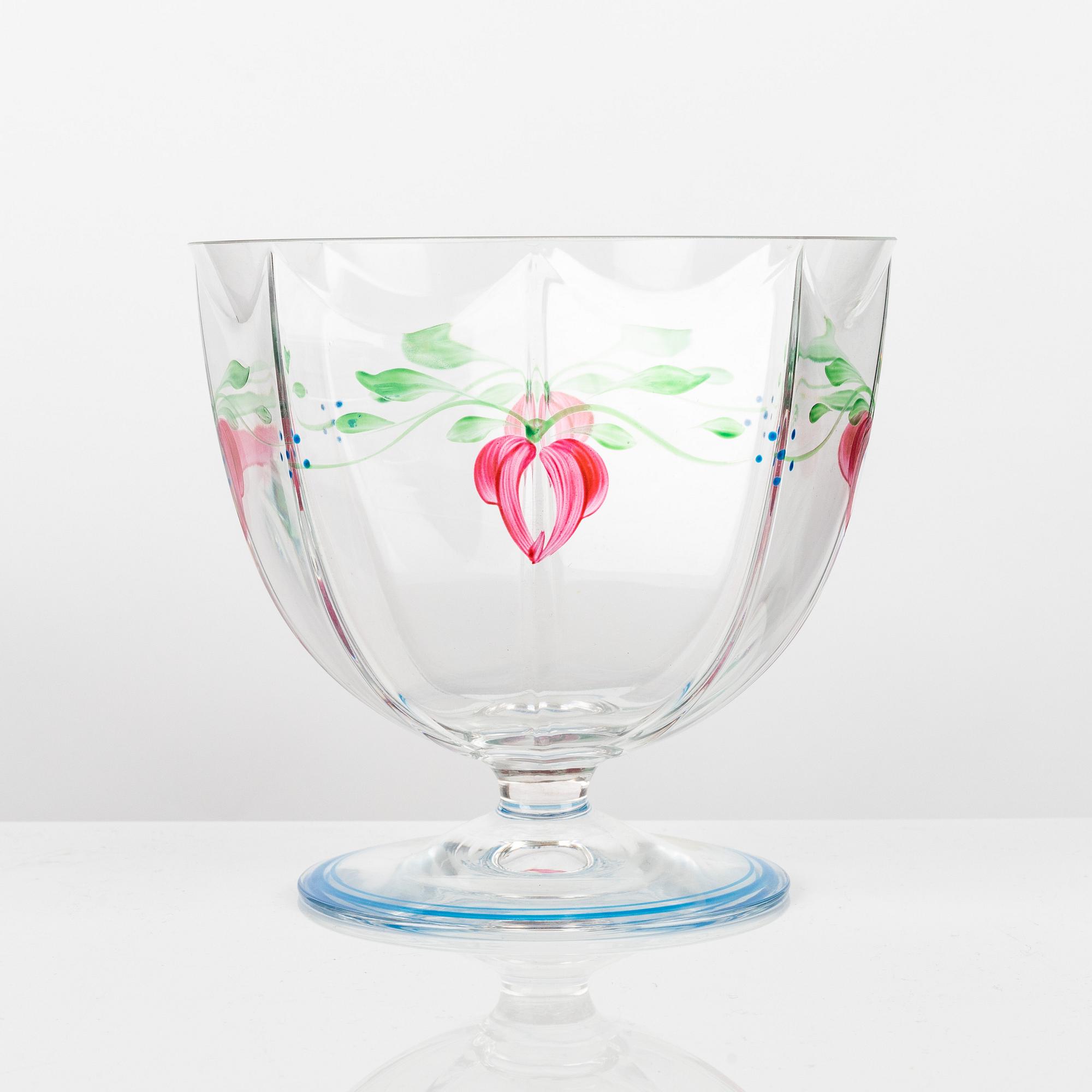 Eva Englund, a 23-piece 'Maja' glass service, Orrefors. - Bukowskis