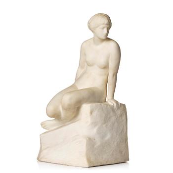 593. Theodor Lundberg, Seated Woman.