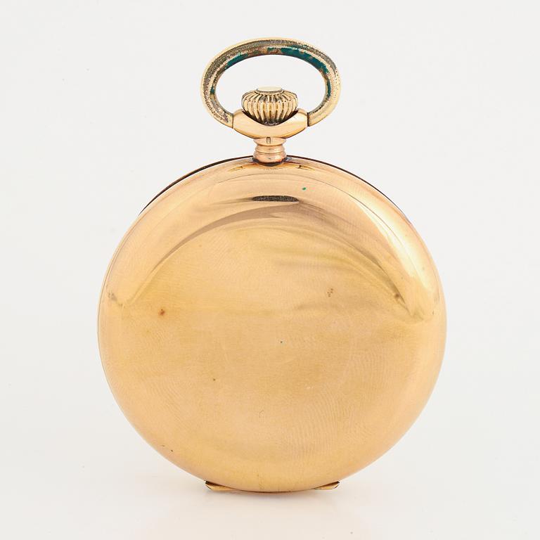 Record Watch Co, pocketwatch, 51 mm, hunter.