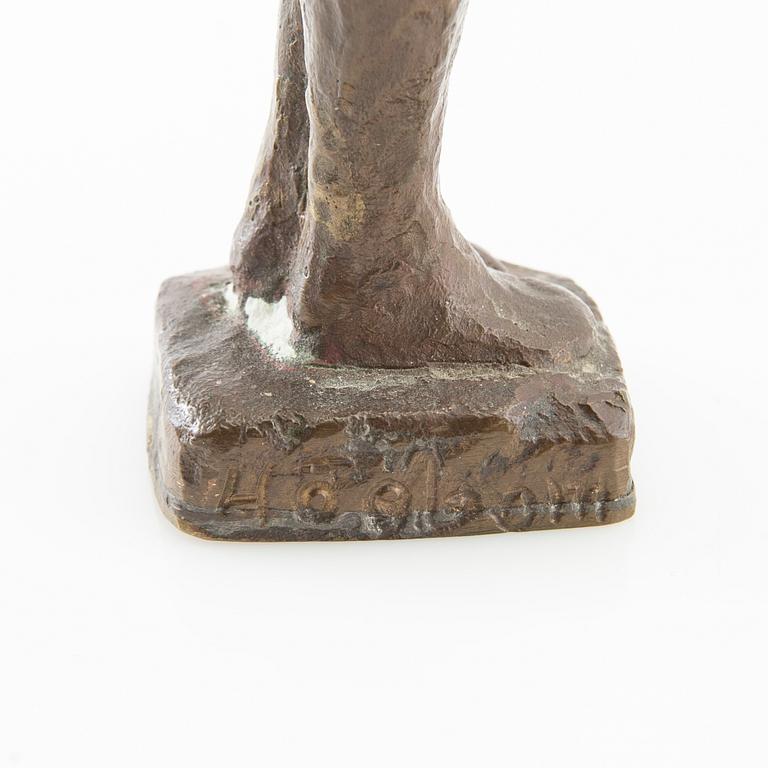 Helge Högbom, skulptur Naken modell.