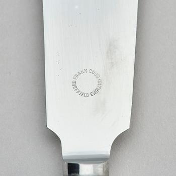 Georg Jensen, bestickservis, 153 delar, "Konge/Acorn", sterling silver och rostfritt, design Johan Rohde, Köpenhamn 1933-1944.