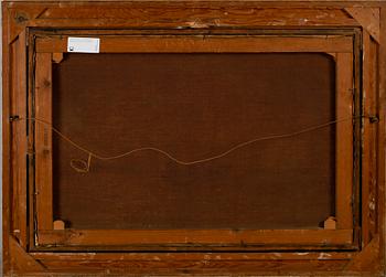 KNUT FÄGERSKÖLD, olja på duk, sign och dat 1888.