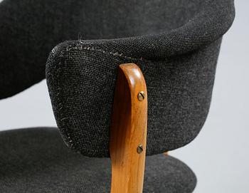 A KJELL HALL AND BJARNE STAVE ARM CHAIR FOR Møre Lenestolfabrikk, second halft of the 1950´s.