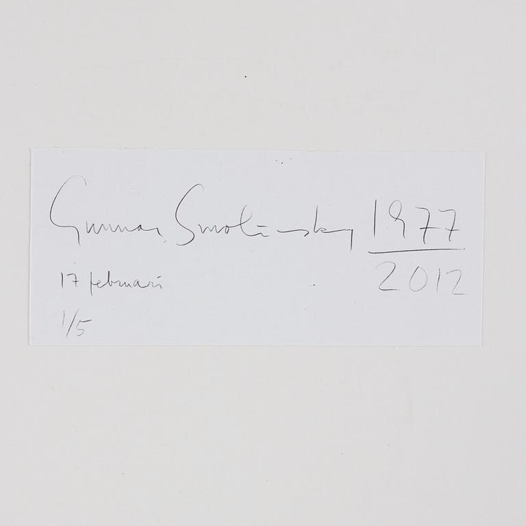 Gunnar Smoliansky, "17 februari 1977".