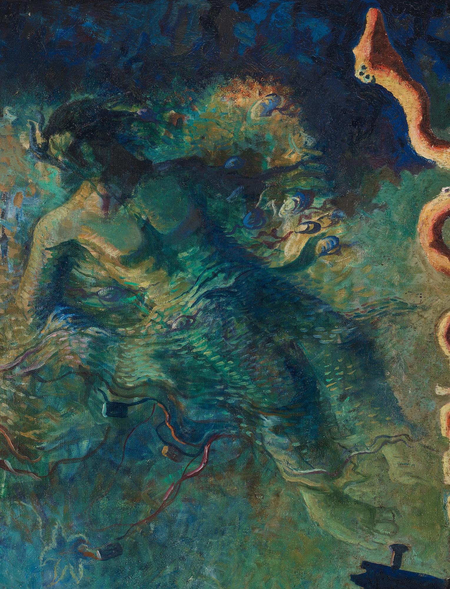 Axel Olson, Surrealist composition.