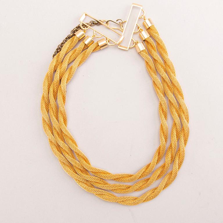 Lara Bohinc,  halsband "Gladiator".