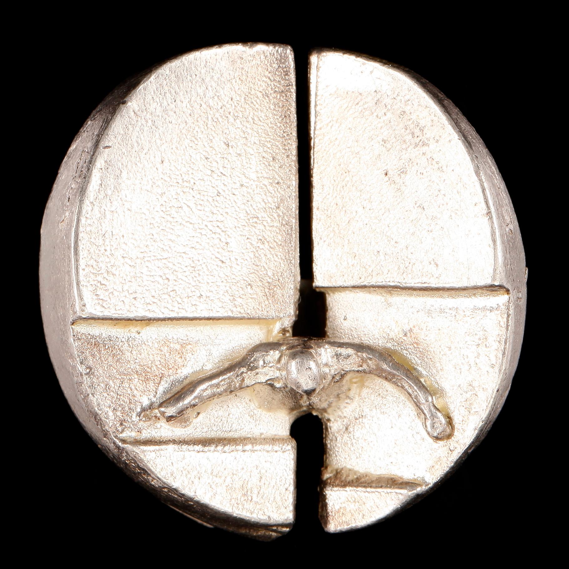RING, sterlingsilver, Björn Weckström, Helsingfors 1971. Vikt ca 23 gram.