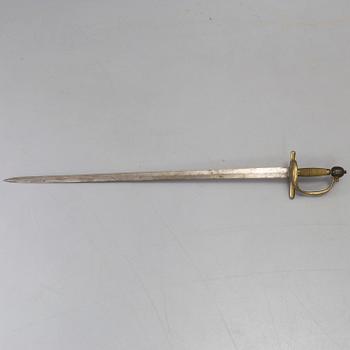 A copy after an early Swedish 18th century sword, circa 1920s.