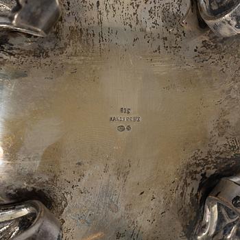 Kaffekanna, silver, rokokostil, 1900-tal.