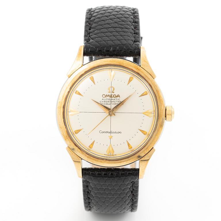 Omega, Constellation, Chronometer, "Pie-Pan", armbandsur, 35 mm.